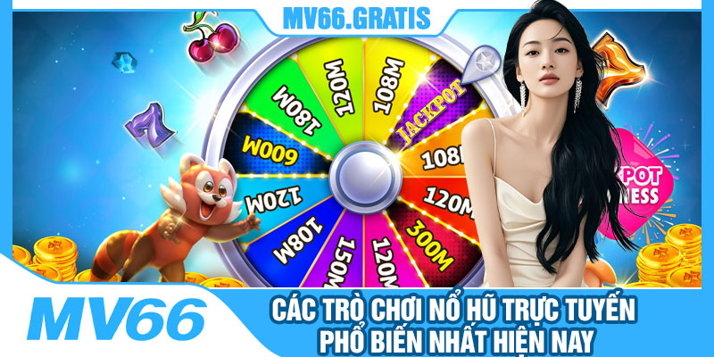 Các Trò Chơi Nổ Hũ Trực Tuyến Phổ Biến Nhất Hiện Nay